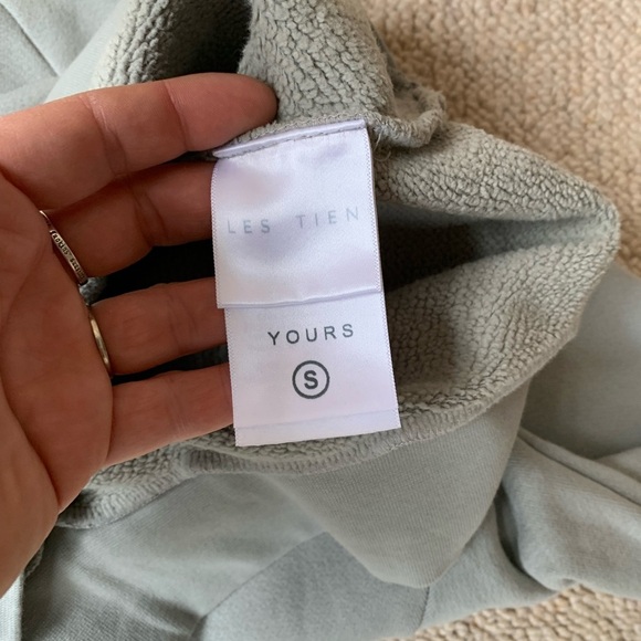 Les Tien Heavyweight Mock Neck Raglan sz Small PW15 - Picture 7 of 9